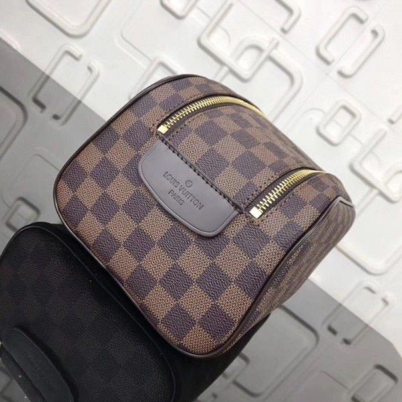 King Size Toiletry Bag Damier Ebene N47527