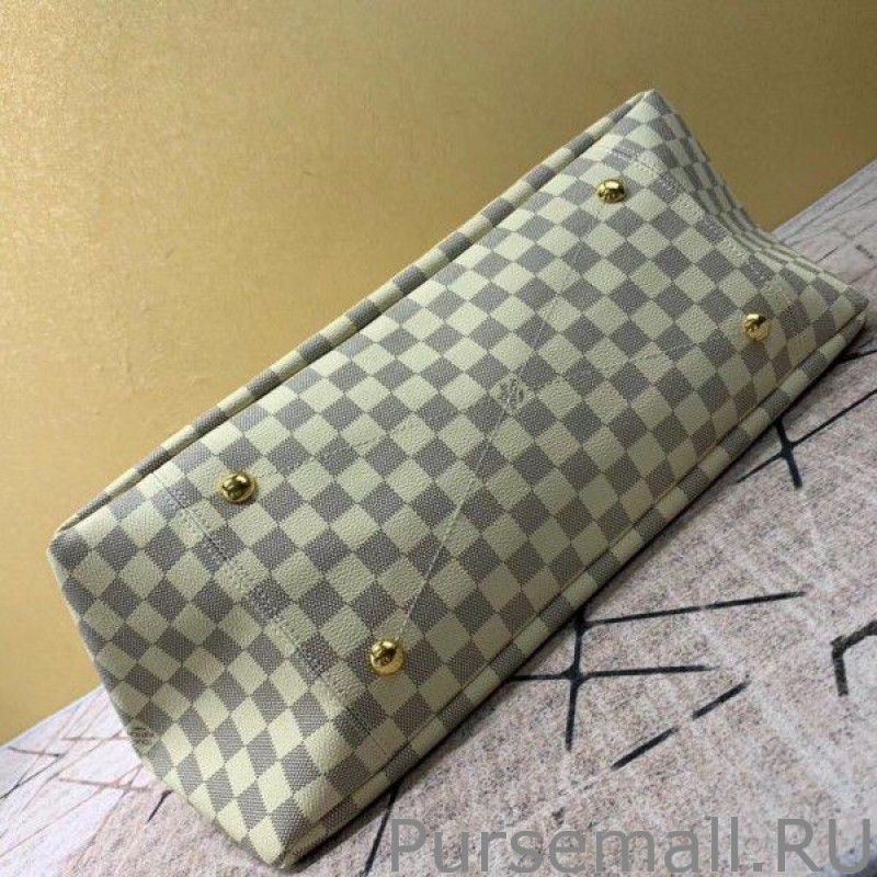 Artsy MM Bag Damier Azur N40253