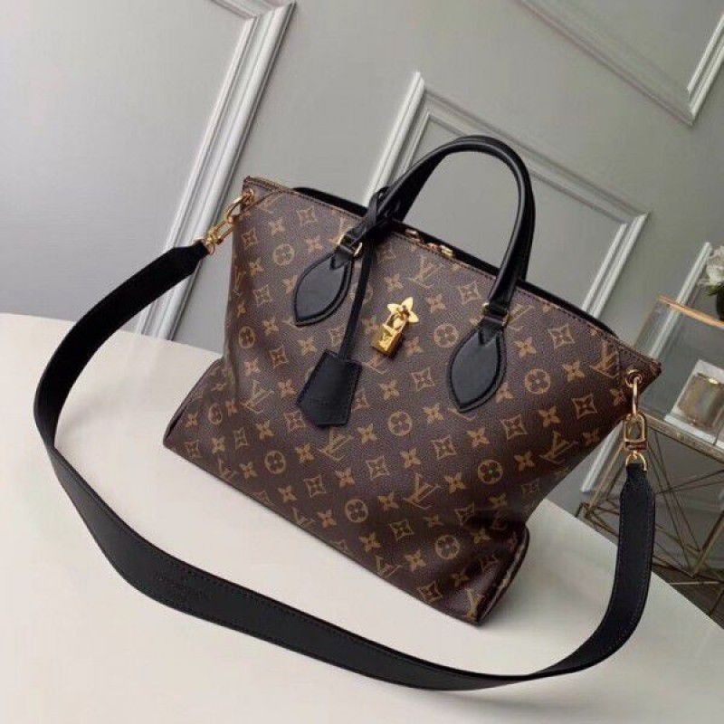 Flower Zipped Tote MM Monogram M44347