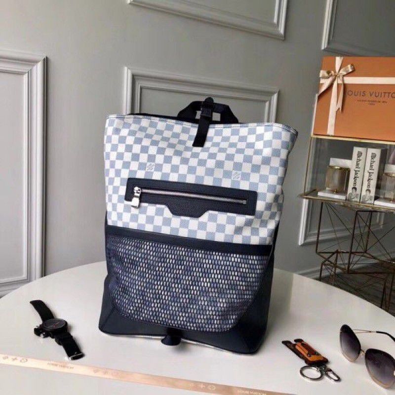 Matchpoint Backpack Damier Coastline N40018