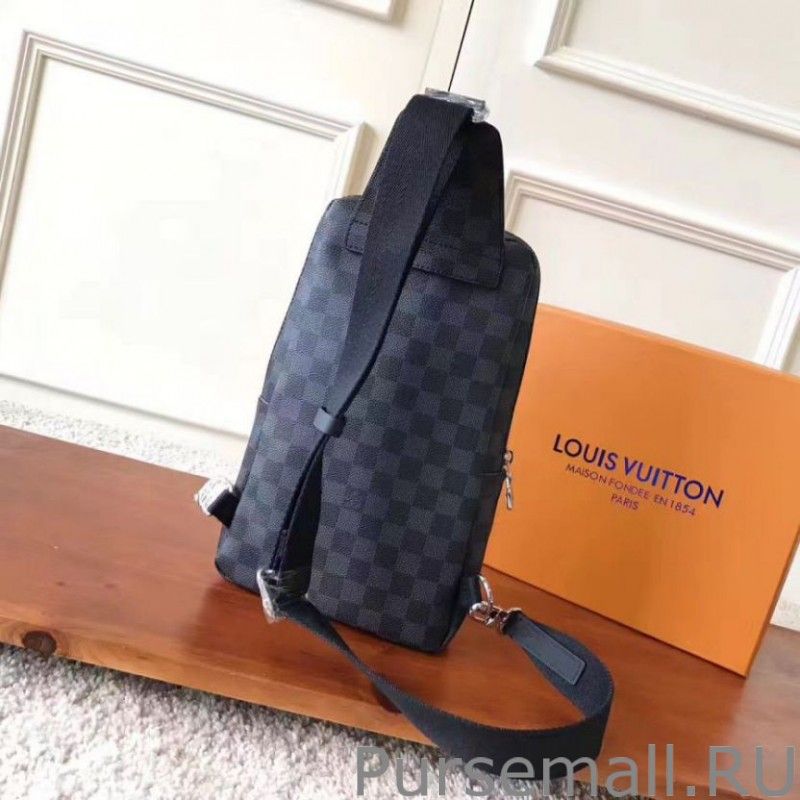 Avenue Sling Bag Damier Graphite N41719