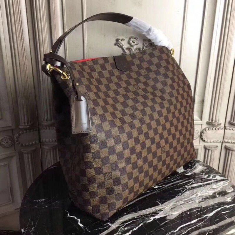 Graceful MM Bag Damier Ebene N44045
