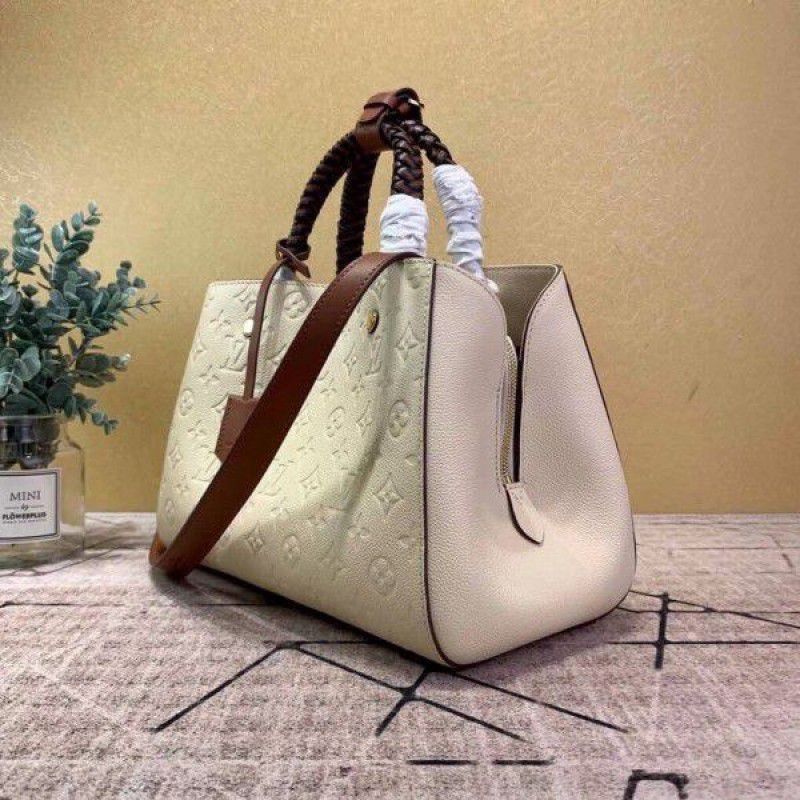 Montaigne MM Bag Braided Monogram Empreinte M53939