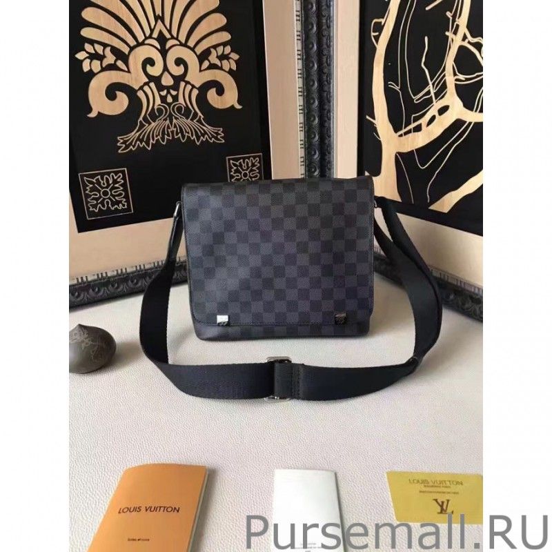 District PM Bag Damier Graphite N41028