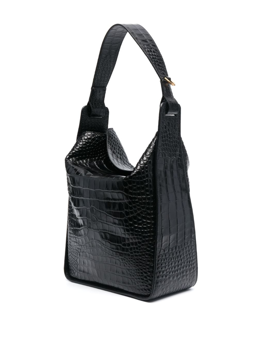 Ba*len*cia*ga crush denim shoulder bag