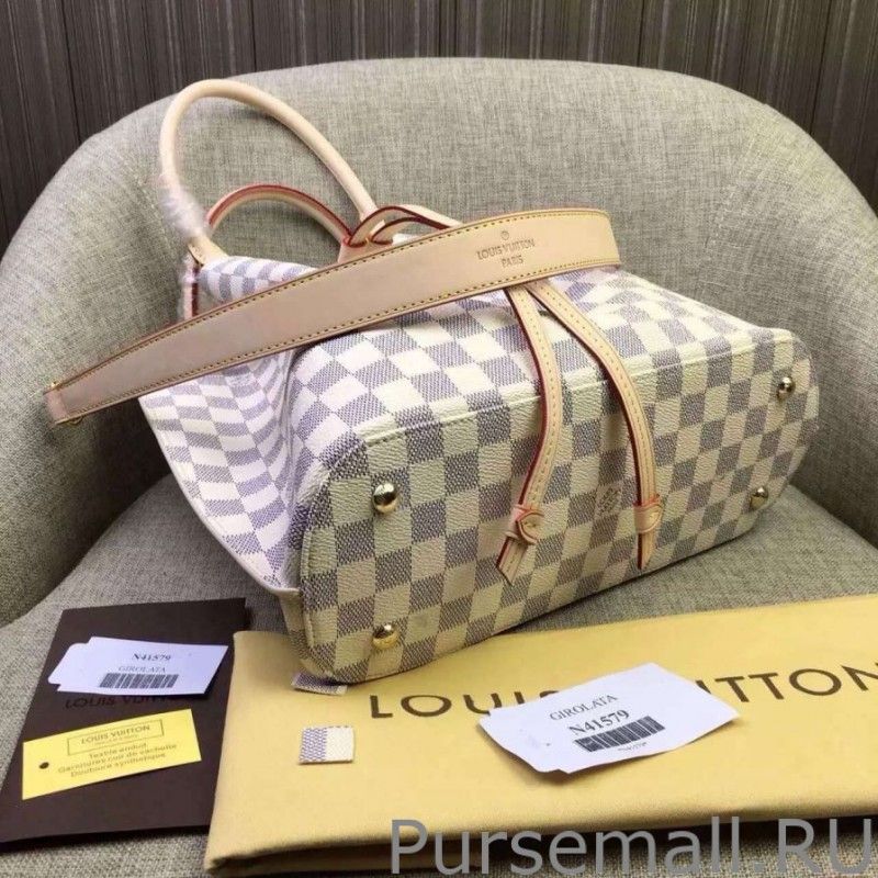 Girolata Bag Damier Azur Canvas N41579