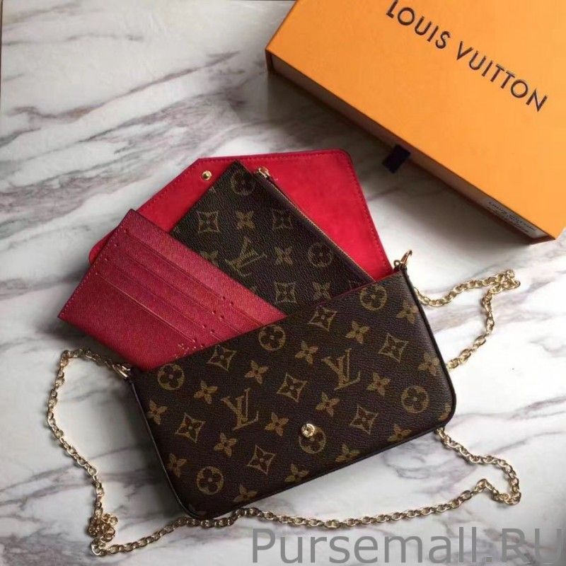 Pochette Felicie Monogram Canvas M62416