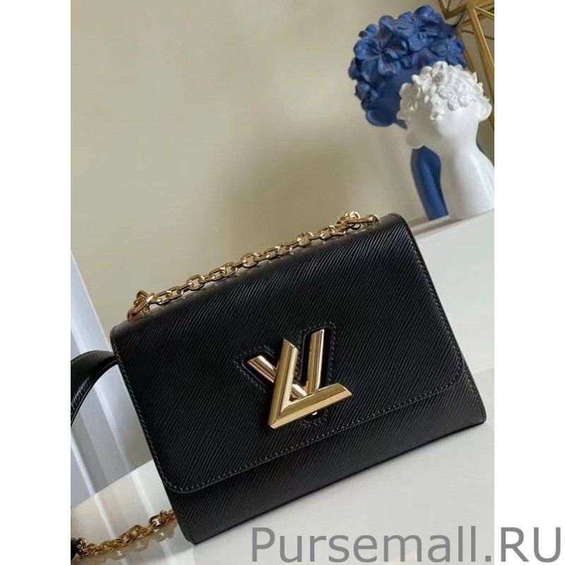 Twist MM Bag In Black Epi Leather M54804