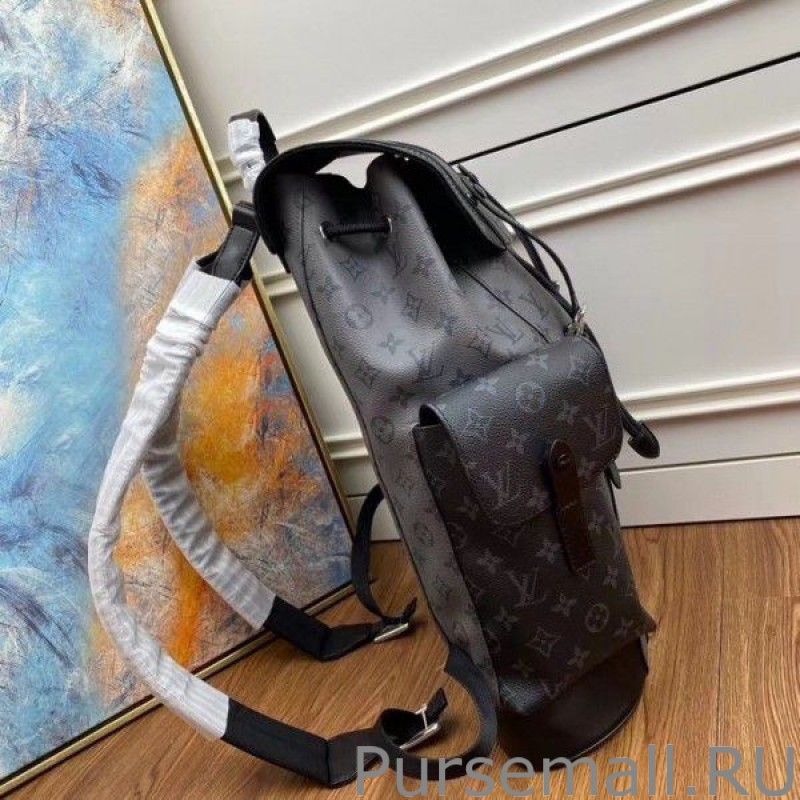 Christopher PM Backpack Monogram Eclipse M45419