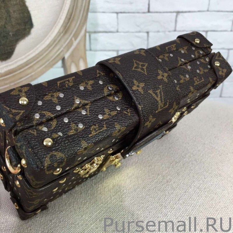 Petite Malle Studs Monogram Canvas M42527