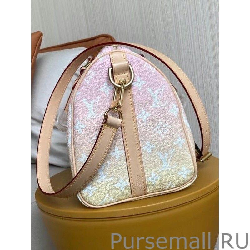 Speedy Bandoulie 25 Bag Monogram Giant M45724