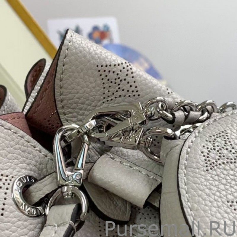 Bella Bag In Grey Mahina Leather M58791