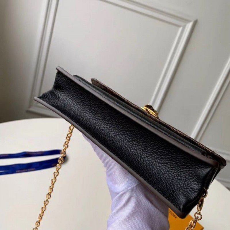 Vavin Chain Wallet Damier Ebene N60221