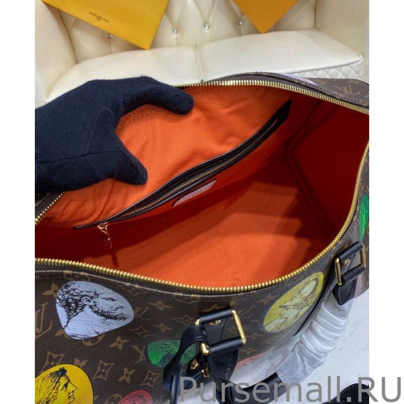 Keepall Bandouliere 45 Bag M59261 Brown