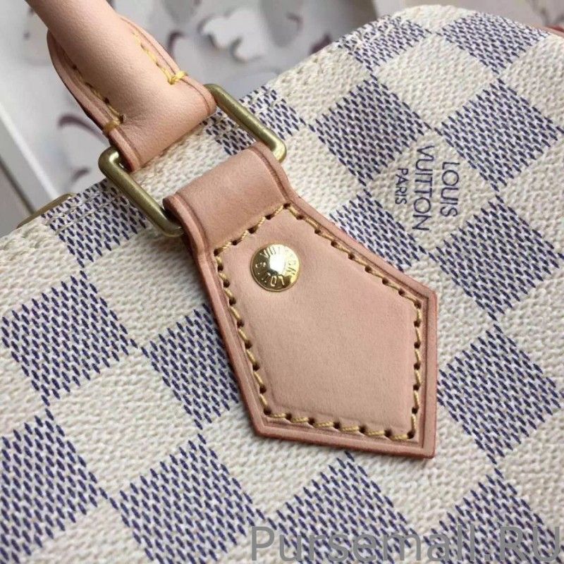 Speedy Bandoulière 25 Damier Azur N41374