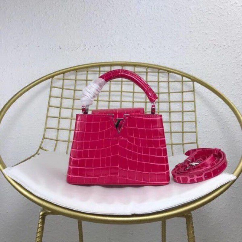 Capucines Mini Crocodile Bag N93163