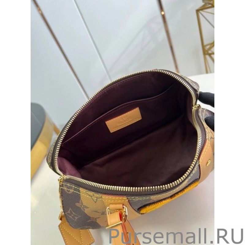 City Keepall Bag Monogram Stripes M45963