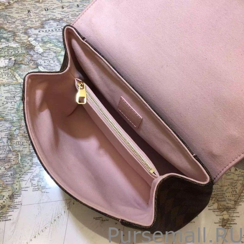 Caissa Clutch Damier Ebene Canvas N41597