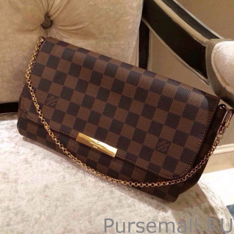 Favorite MM Damier Ebene Canvas N41129 of Siena PM Damier Ebene Canvas N41545