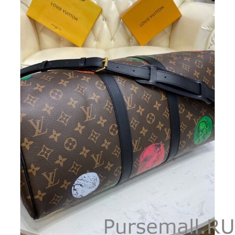 Keepall Bandouliere 45 Bag M59261 Brown