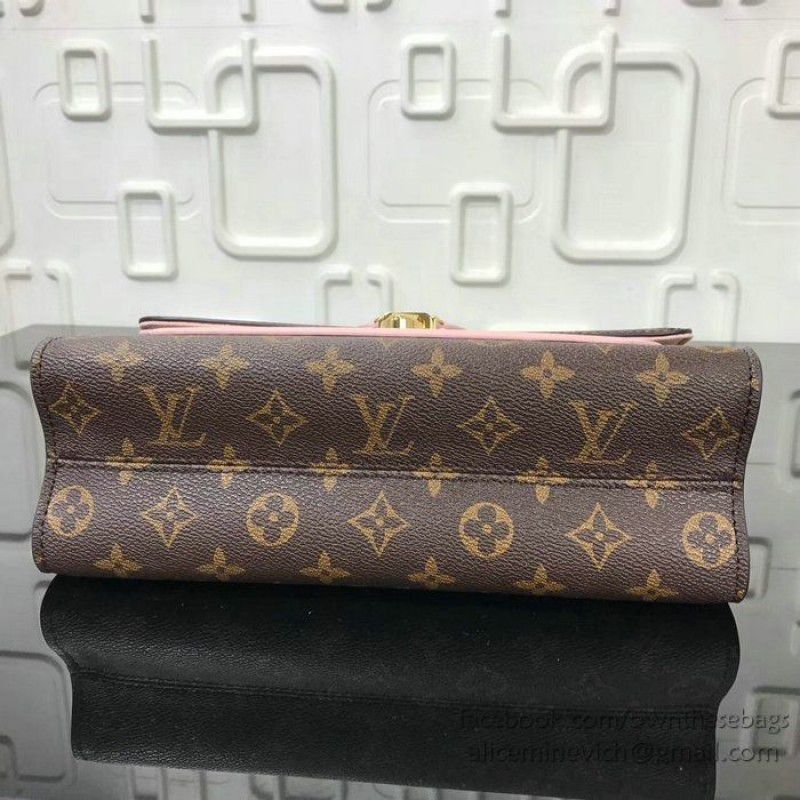 Victoire Bag Monogram Canvas M43475 Pink