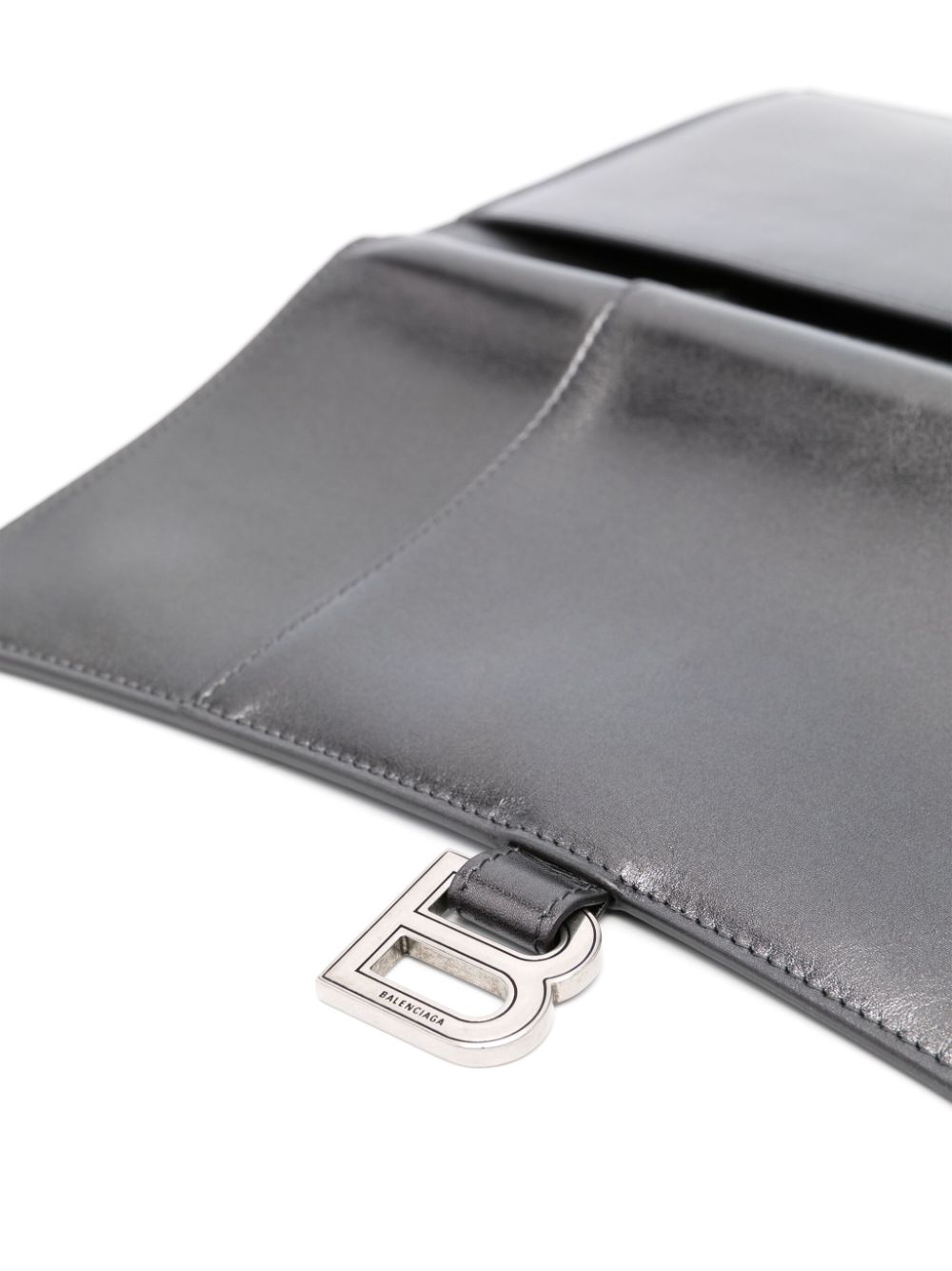 Ba*len*cia*ga hourglass flat clutch bag