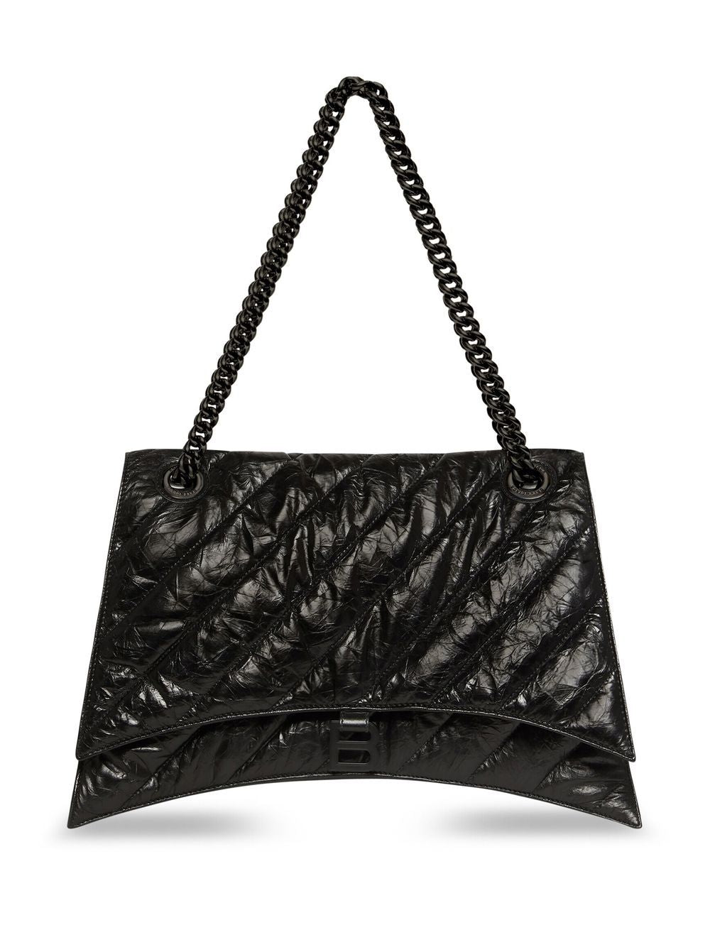 Ba*len*cia*ga crush quilted shoulder bag