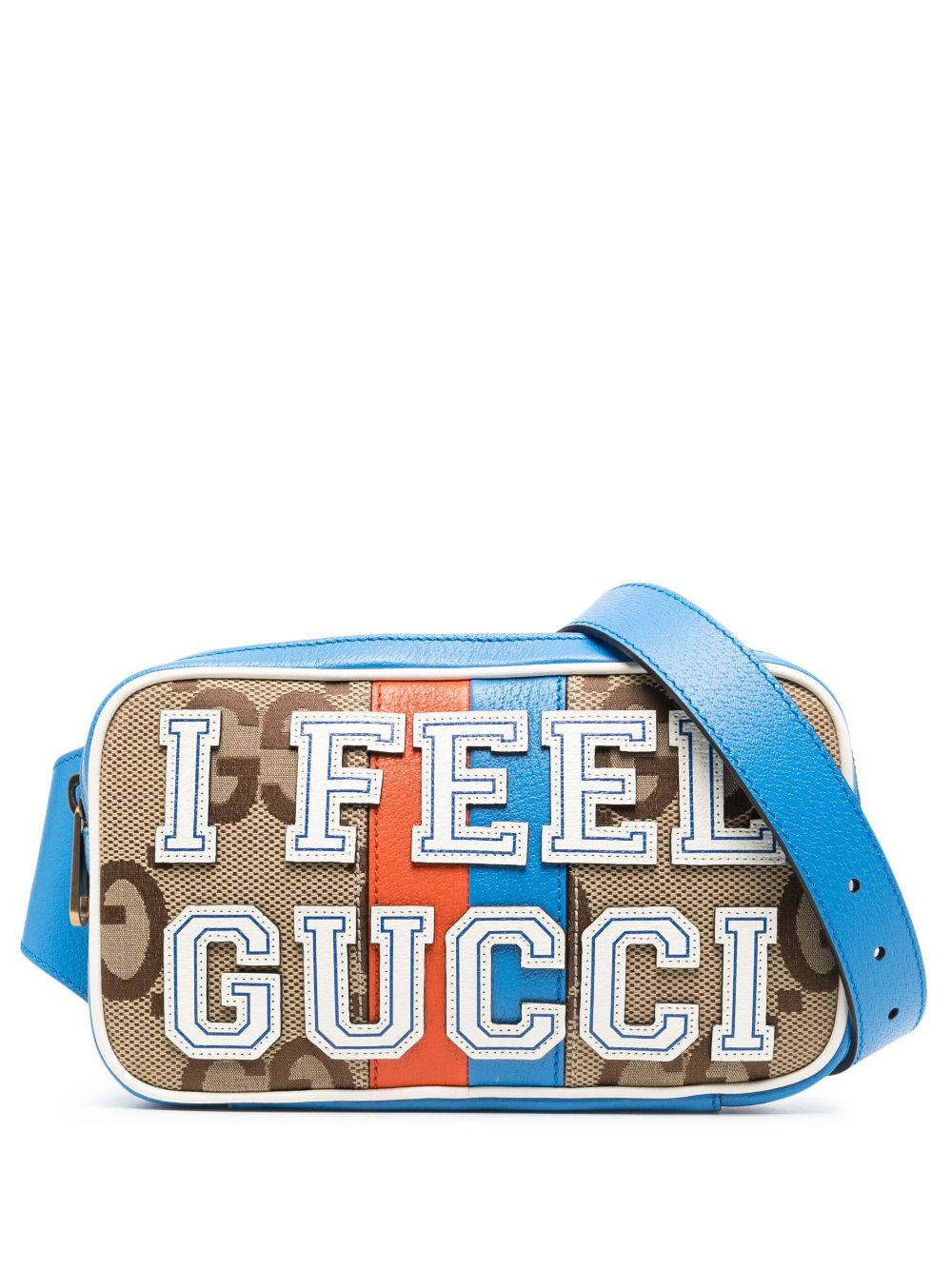g*u*i gg Di*m*nd-print mini bag