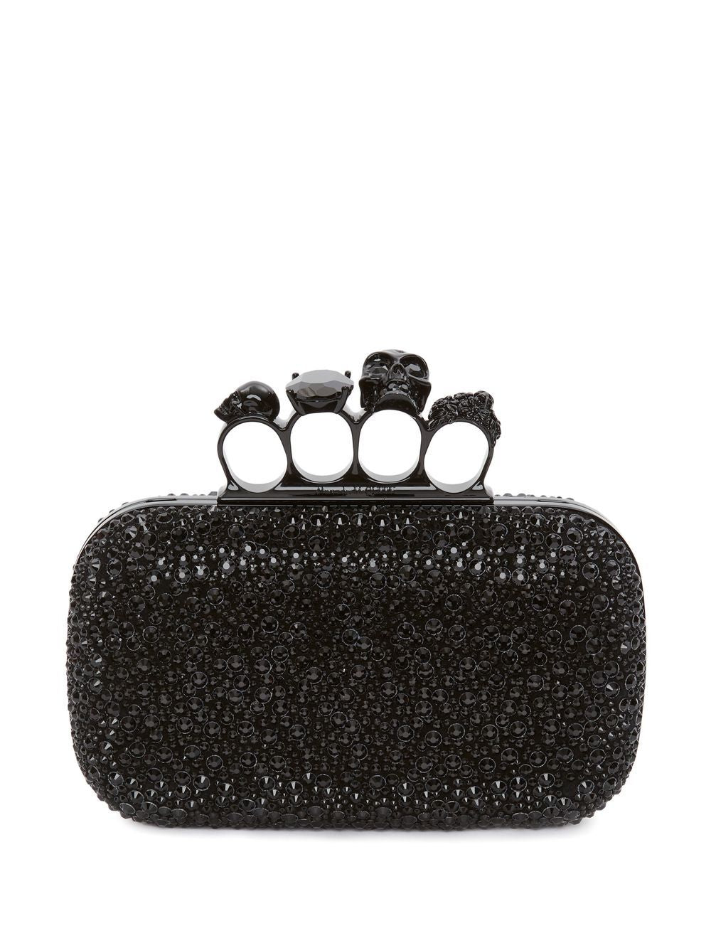 Alexander McQueen Four Ring clutch bag