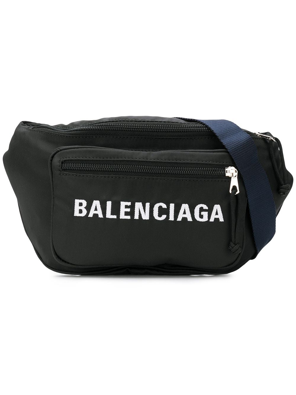 Ba*len*cia*ga black wheel cross body bag
