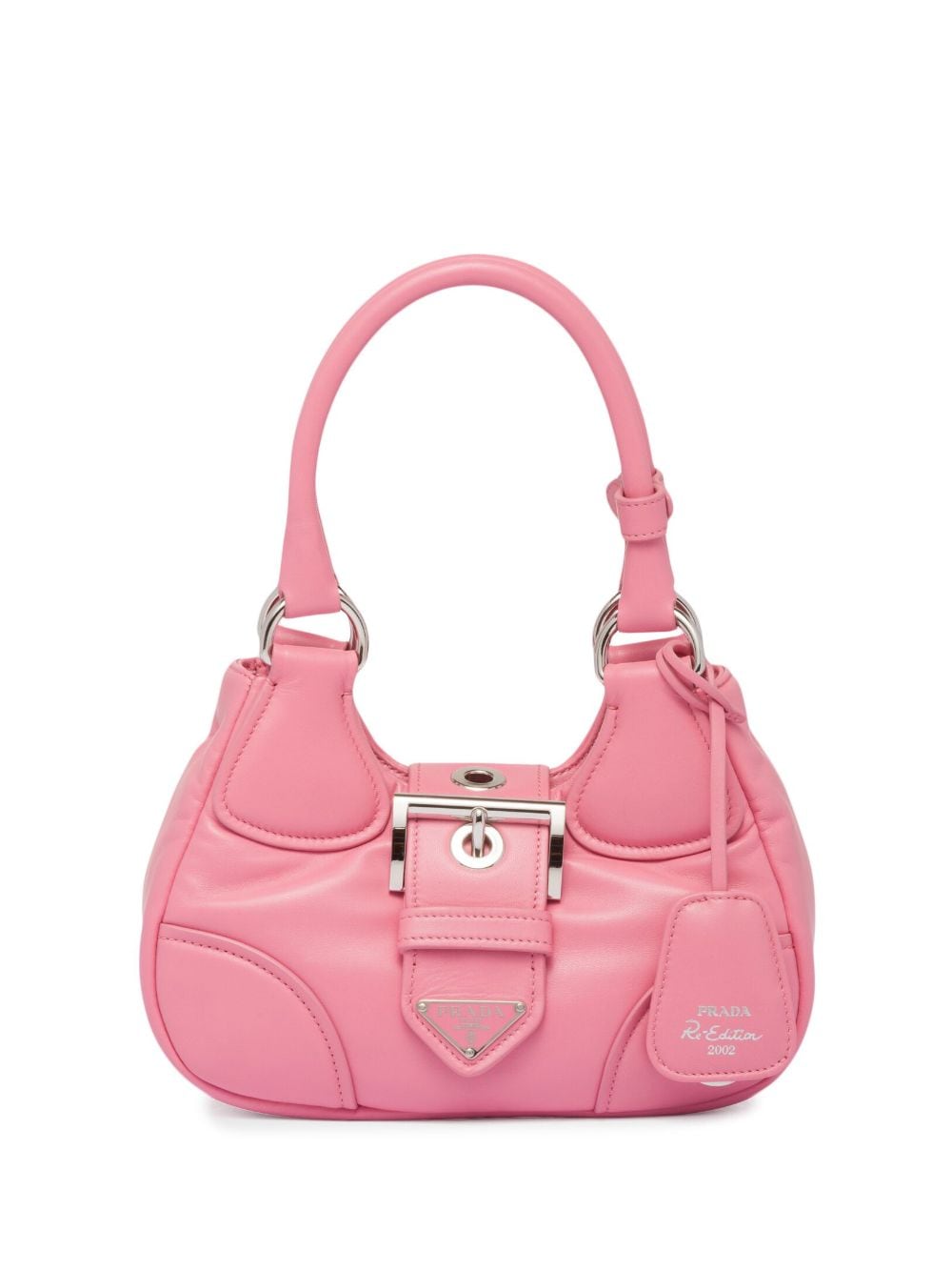 Pra*a moon padded nappa-leather mini bag