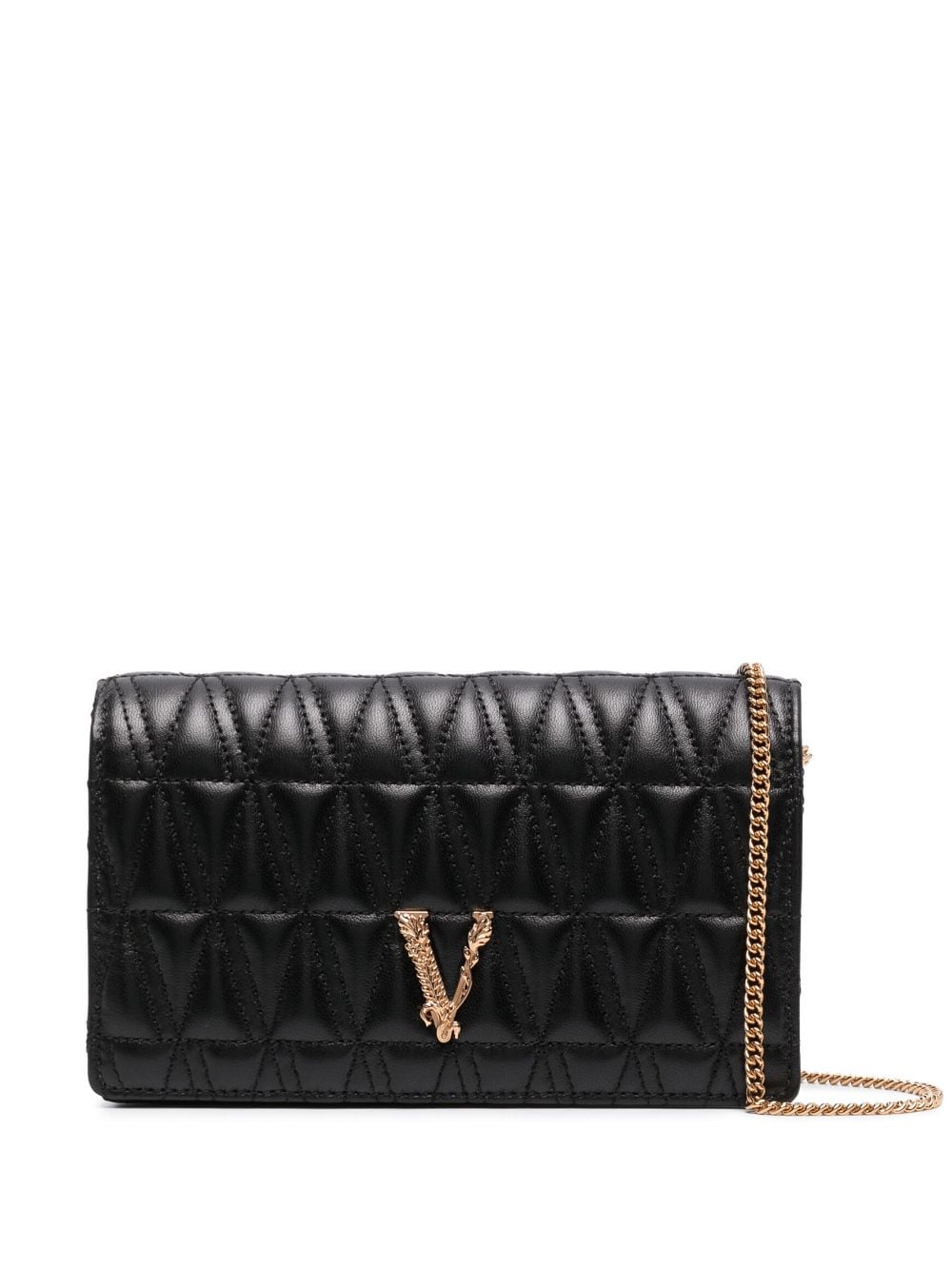 Versace Virtus quilted crossbody bag