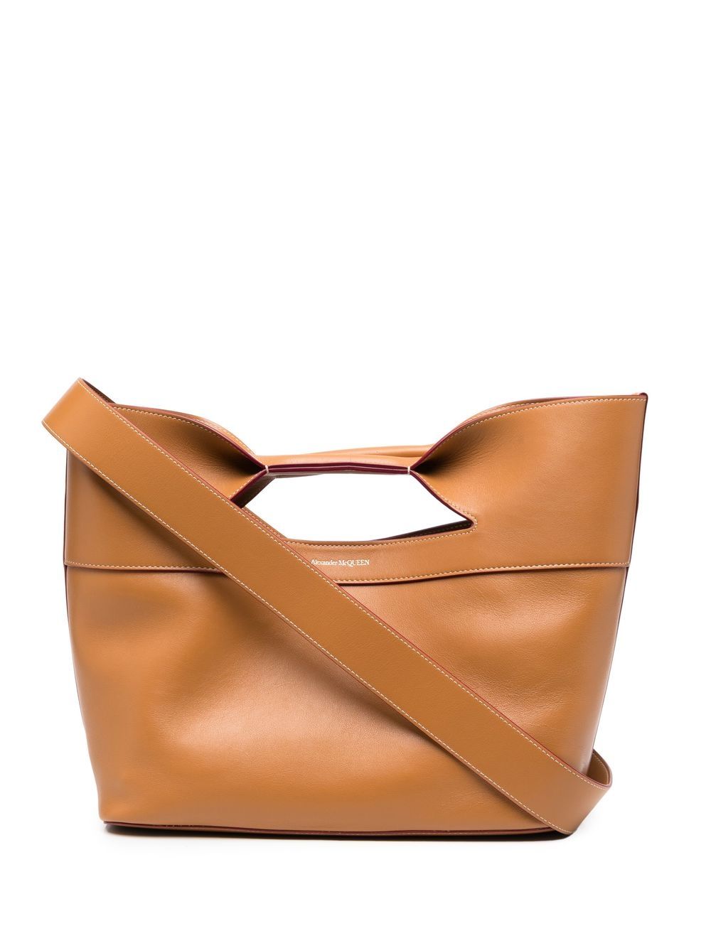 Alexander McQueen logo-print tote bag