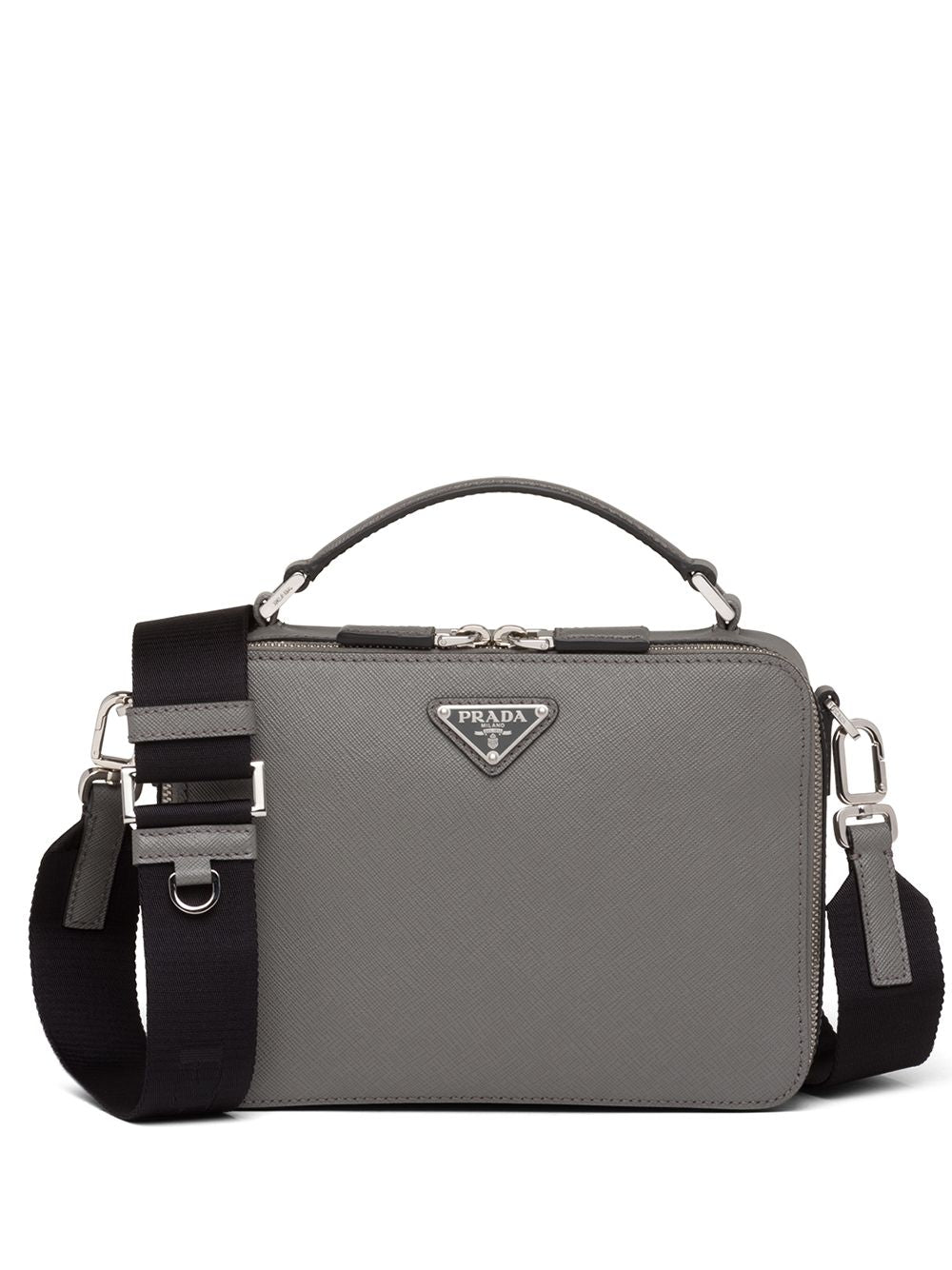 Pra*a logo-plaque belt bag
