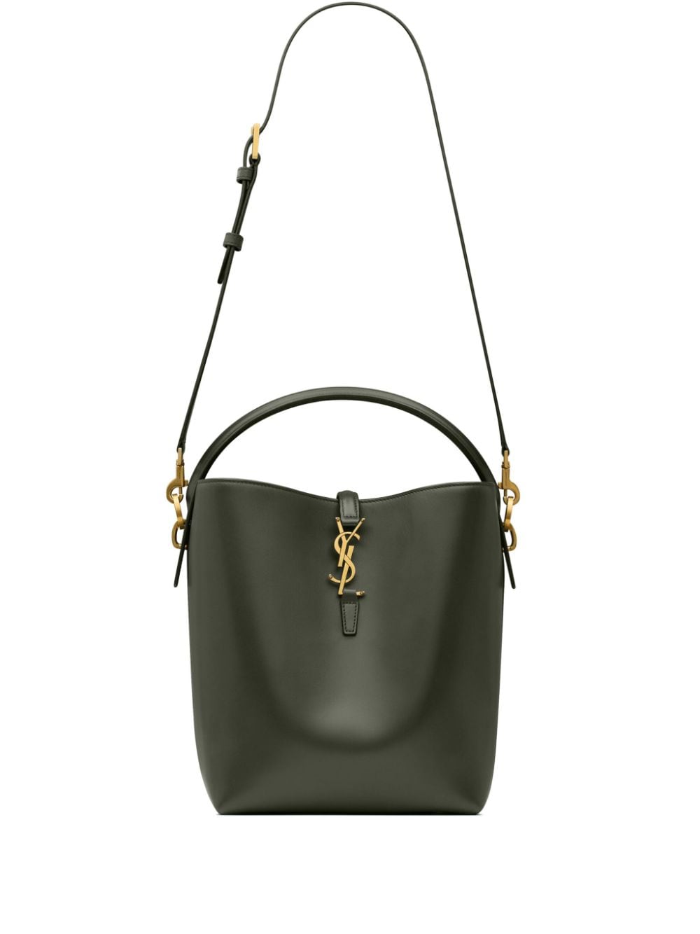 Saint Laurent Catherin logo-plaque leather bag