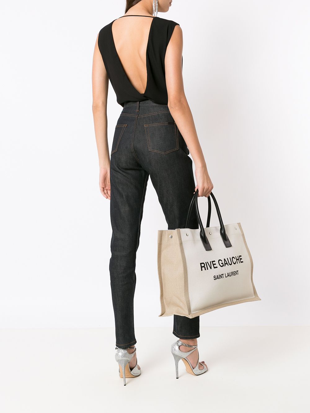 Saint Laurent Rive Gauche tote bag