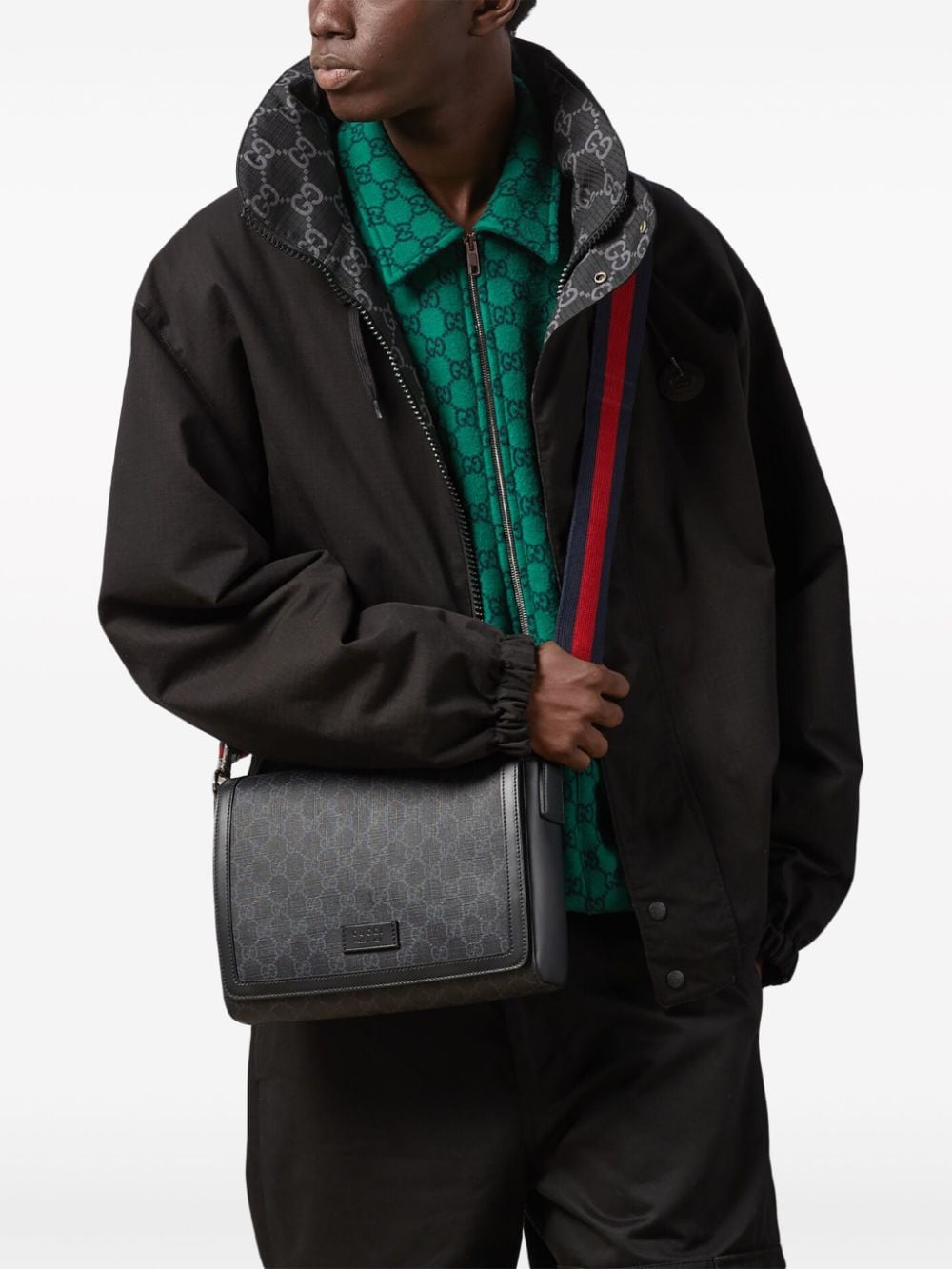 g*u*i ophidia gg S*p*e leather shoulder bag