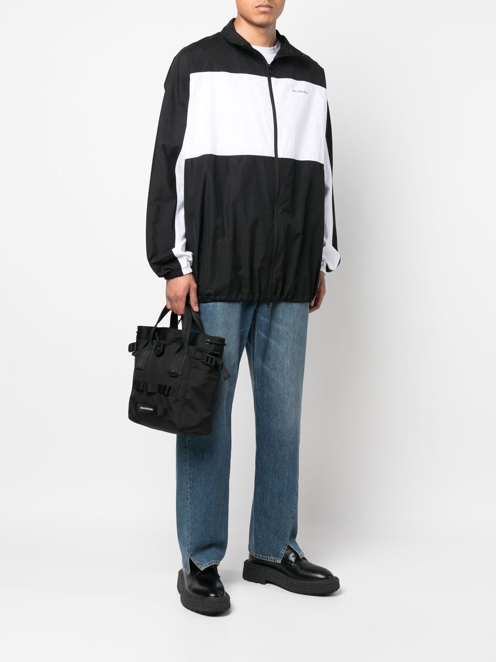 Ba*len*cia*ga army small tote bag