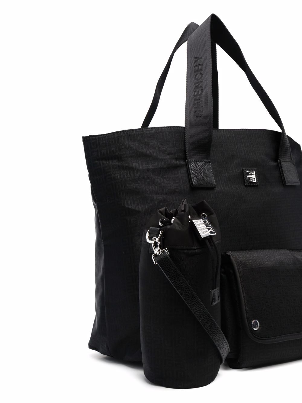 Givenchy Kids logo-plaque baby changing bag