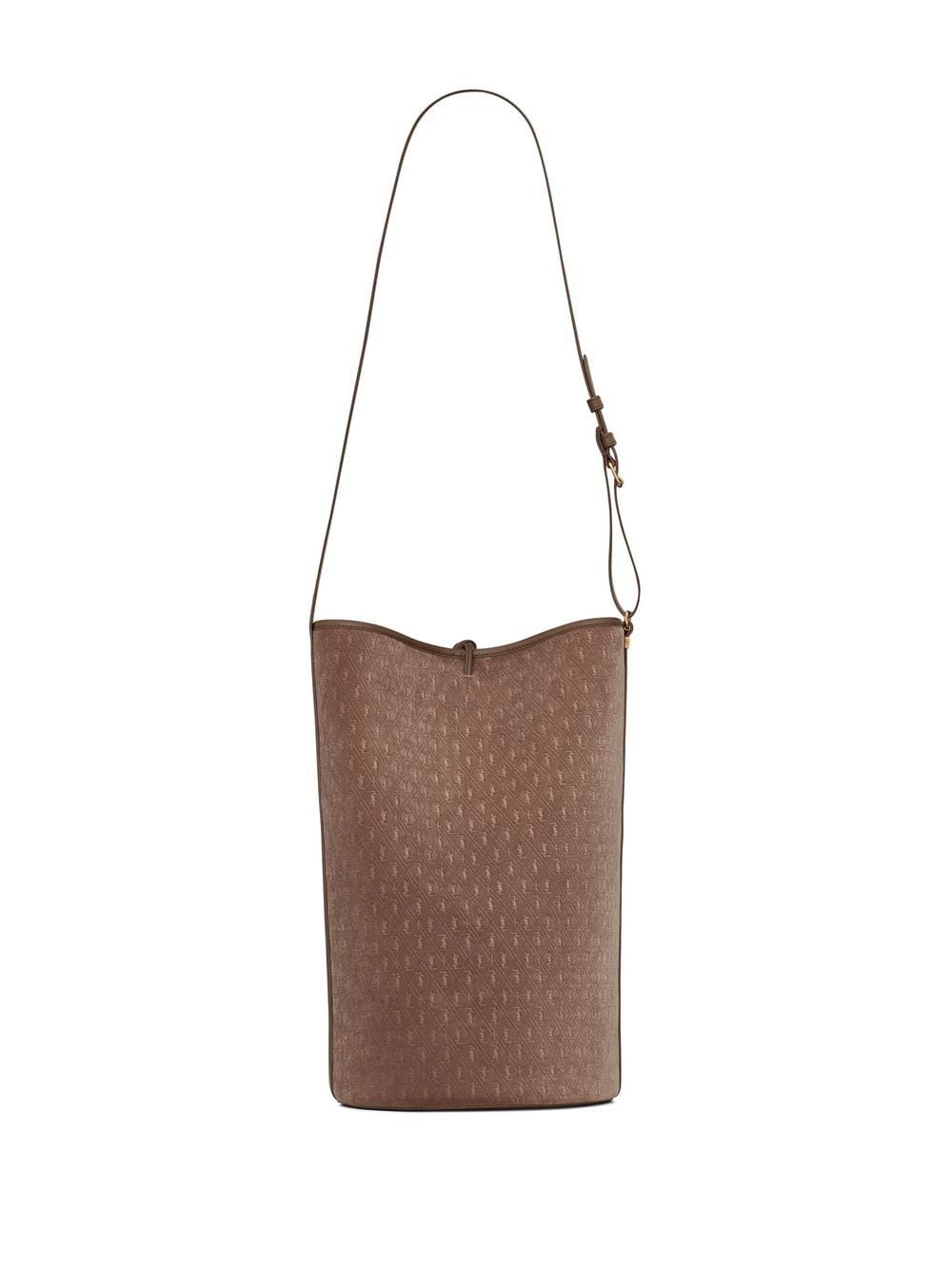 Saint Laurent embroidered monogram bucket bag