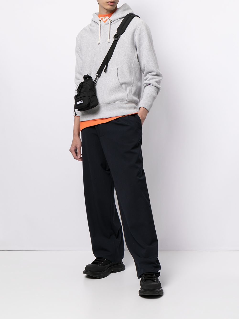 Ba*len*cia*ga oversized mini crossbody backpack