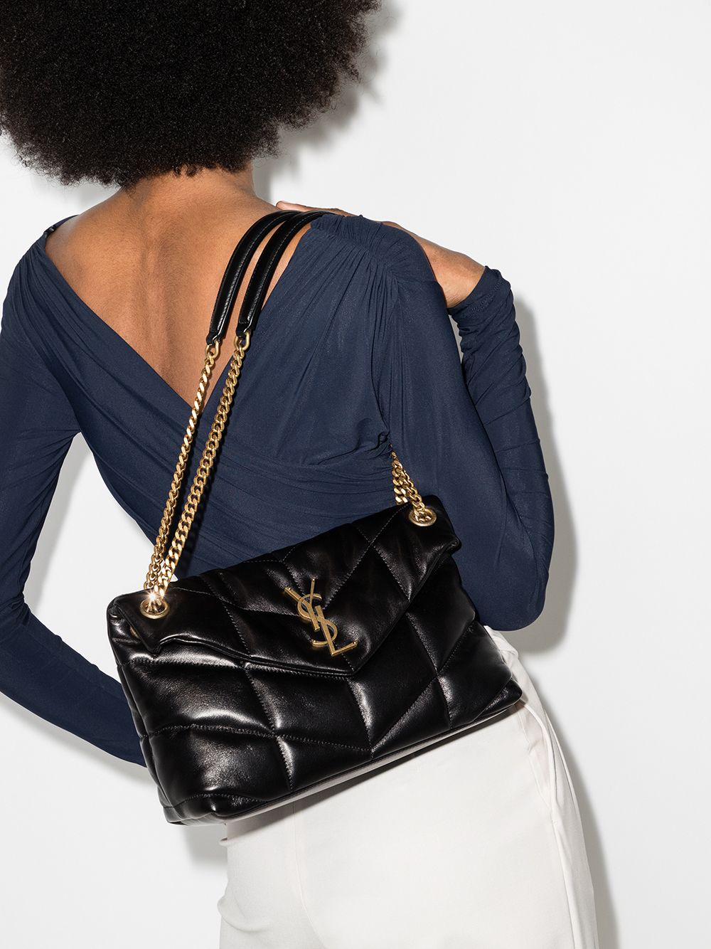 Saint Laurent small Loulou Puffer shoulder bag