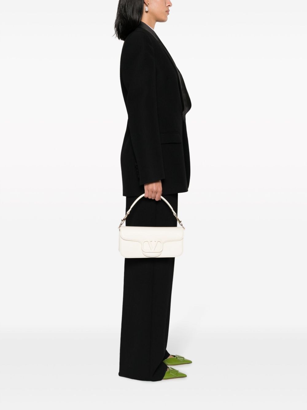 Valentino Garavani Locò leather shoulder bag