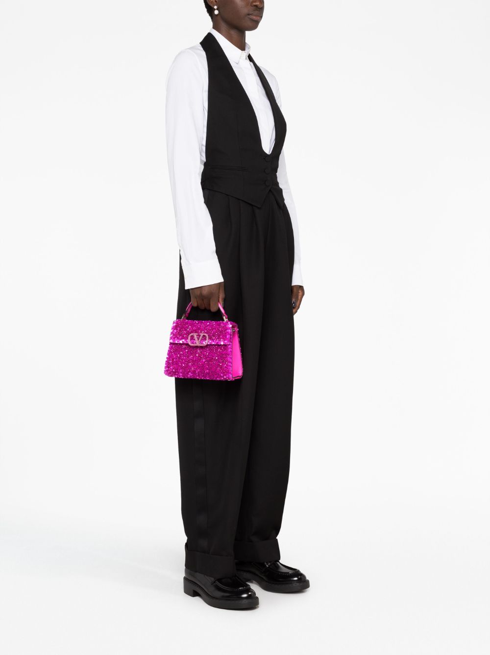 Valentino Garavani VSLING sequinned mini bag
