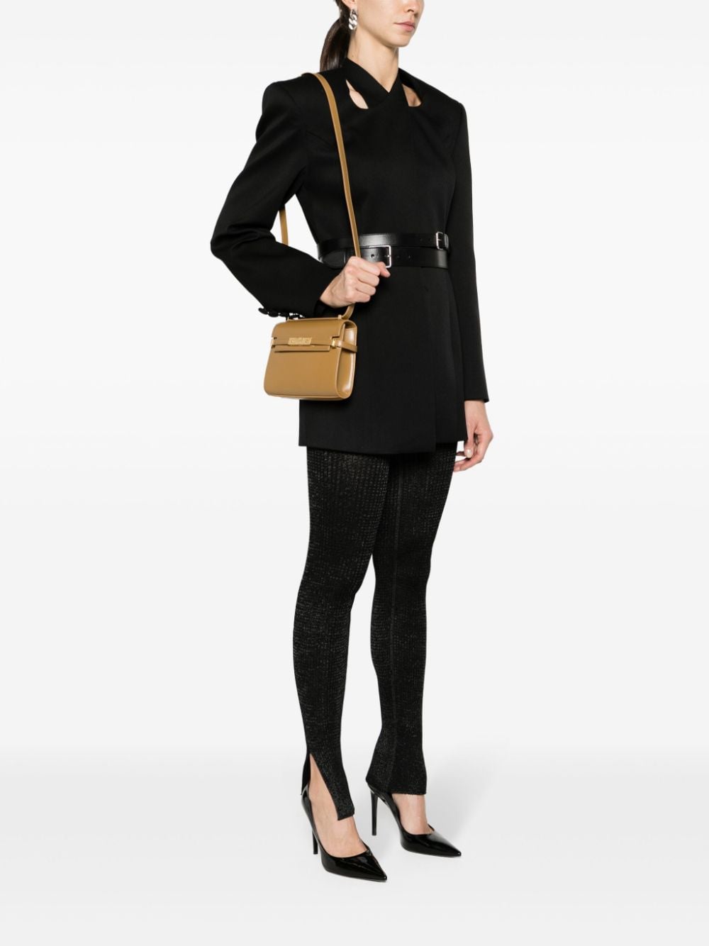 Saint Laurent mini Manhattan leather crossbody bag