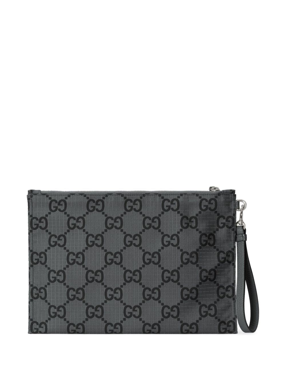 G*u*i gg recycled polyester clutch