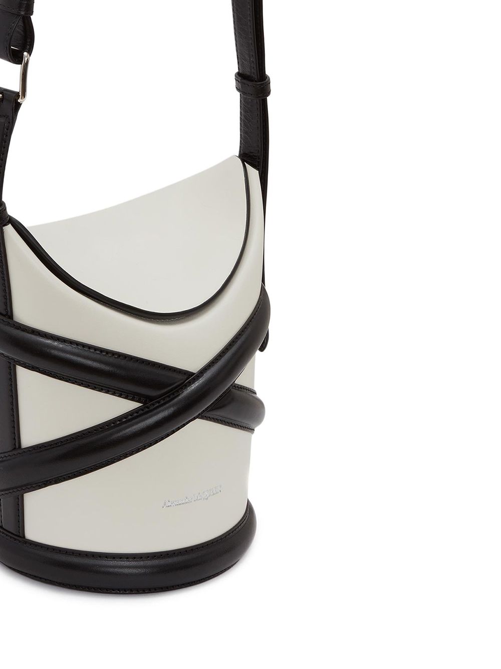Alexander McQueen The Curve bucket bag