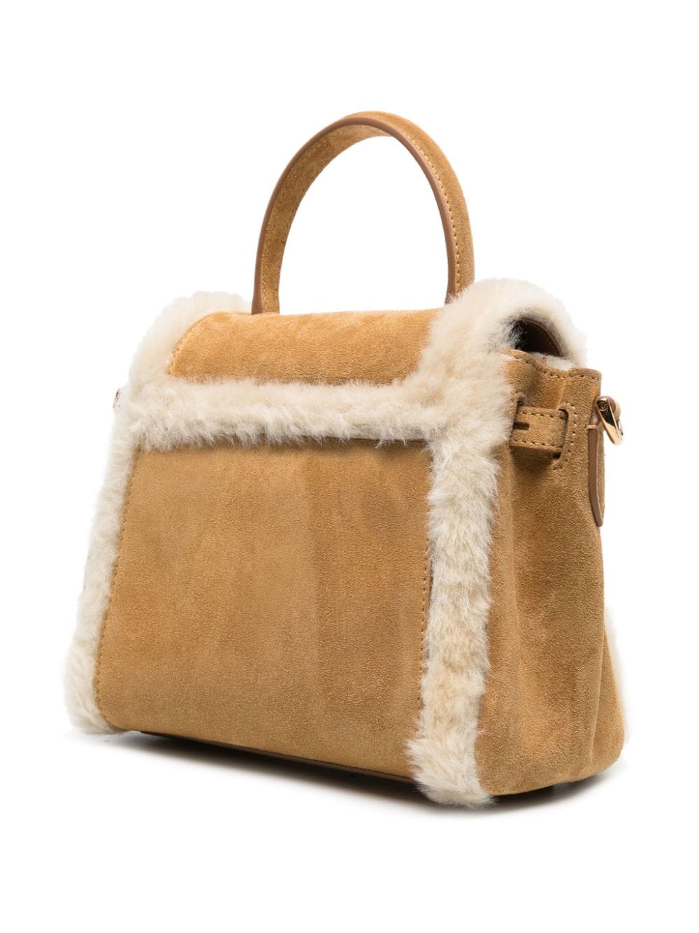 Versace La Medusa suede tote bag