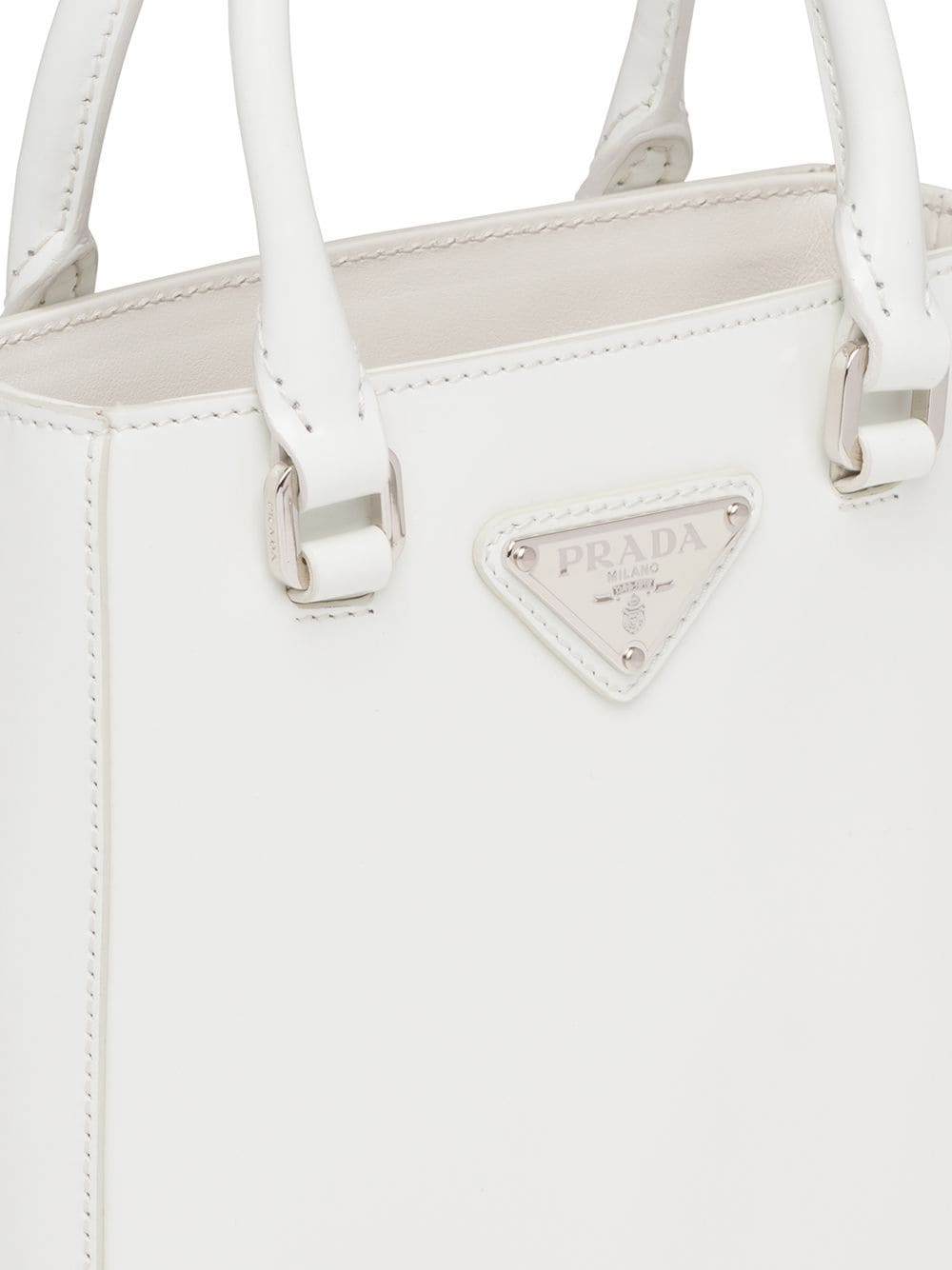 Pra*a small triangle plaque tote