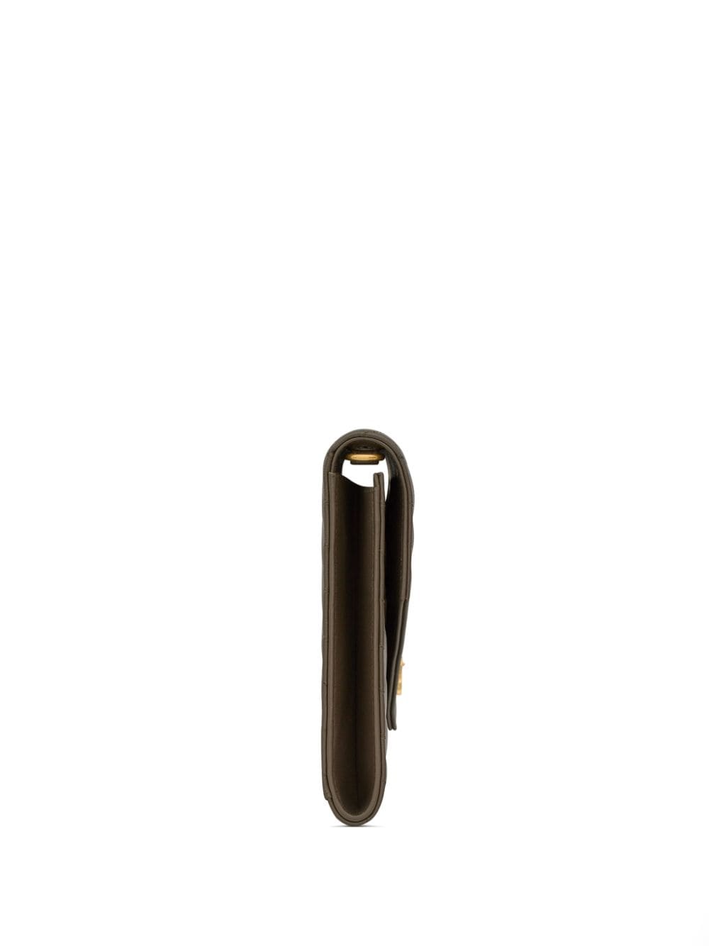 Saint Laurent Cassandre matelassé leather clutch bag